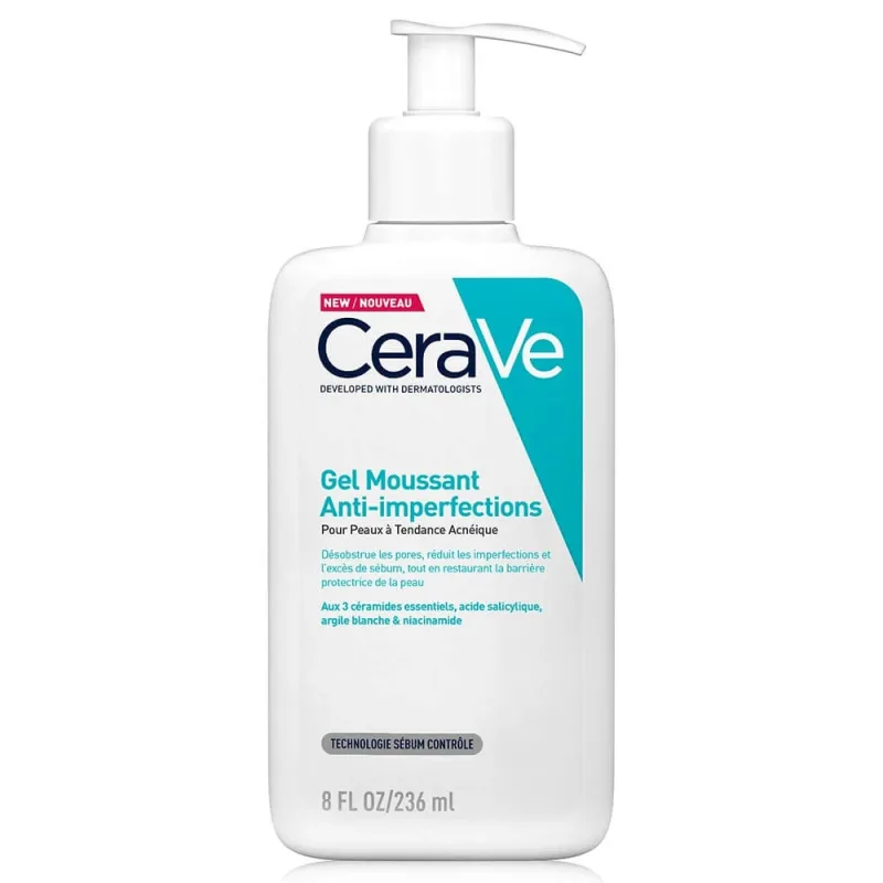 Cerave Face Cleanser Spumă Piele cu imperfecțiuni și piele predispusă la acnee 236ml — preț și oferte