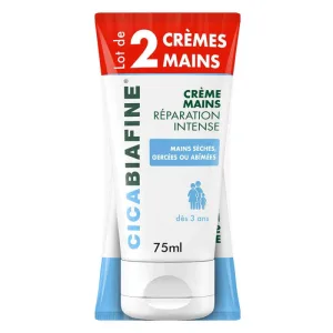 Cicabiafine Intensive Repair Cream Mâini uscate, crăpate sau deteriorate 2x75ml
