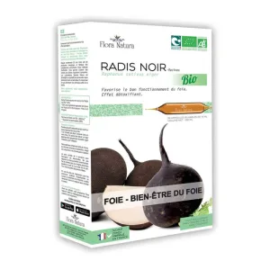 Flora Natura Rădăcină neagră organică 20 fiole