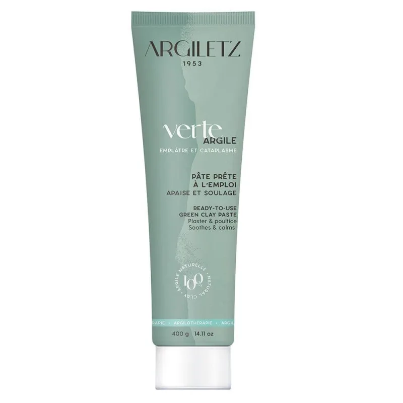Argiletz Pastă verde gata de utilizare Impasto e Cataplasma 400g — preț și oferte