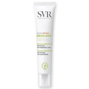 SVR, Sebiaclear Cream Spf50 Protecție solară ridicată 40ml