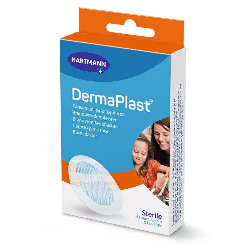 Hartmann Dermaplast Effect Pansamente pentru arsuri 4.5x6.5 mm x8 — preț și oferte