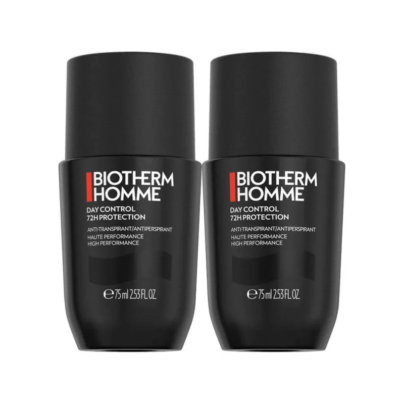 Biotherm Day Control Deodorant roll-on bărbați, 2 x 75 ml, L'Oréal — preț și oferte