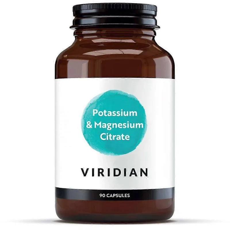 Viridian Citrat de Potasiu si Magneziu, 90 capsule — preț și oferte