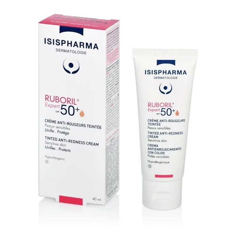 Crema colorata Ruboril 50+ Expert SPF50, 40 ml, IsisPharma — preț și oferte