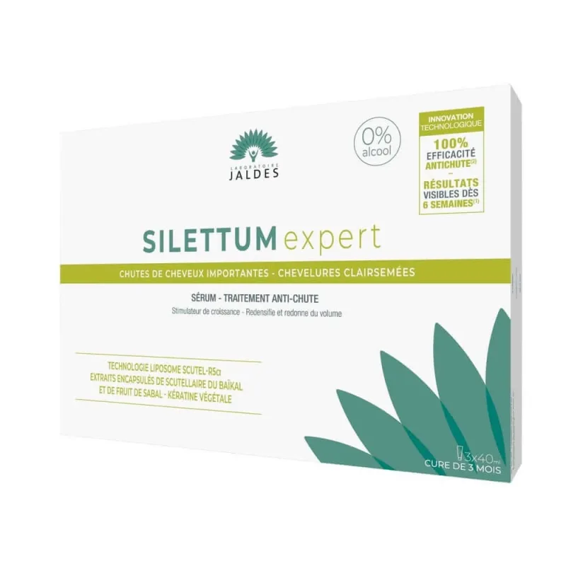 Jaldes Silettum Expert Elteans Ser anti-pierdere a părului 3x40ml — preț și oferte