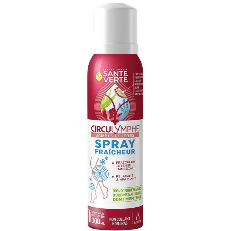 Circulymphe Spray Picioare Lejere, 100 ml, Santé Verte — preț și oferte