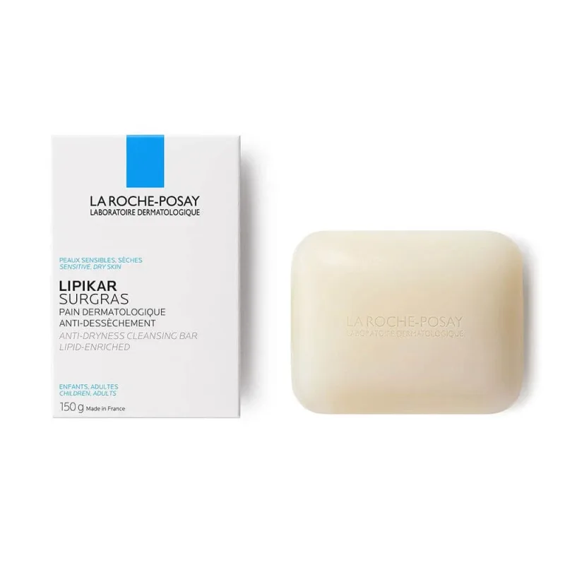 La Roche-Posay Lipikar Surgras pâine de curățare cu reumplere lipidică pentru pielea sensibilă 150g — preț și oferte