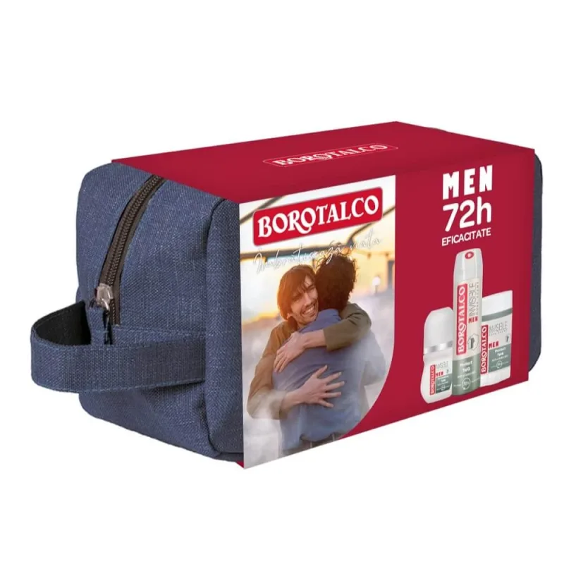 Set deodorante Invisible Men, 290 ml, Borotalco — preț și oferte