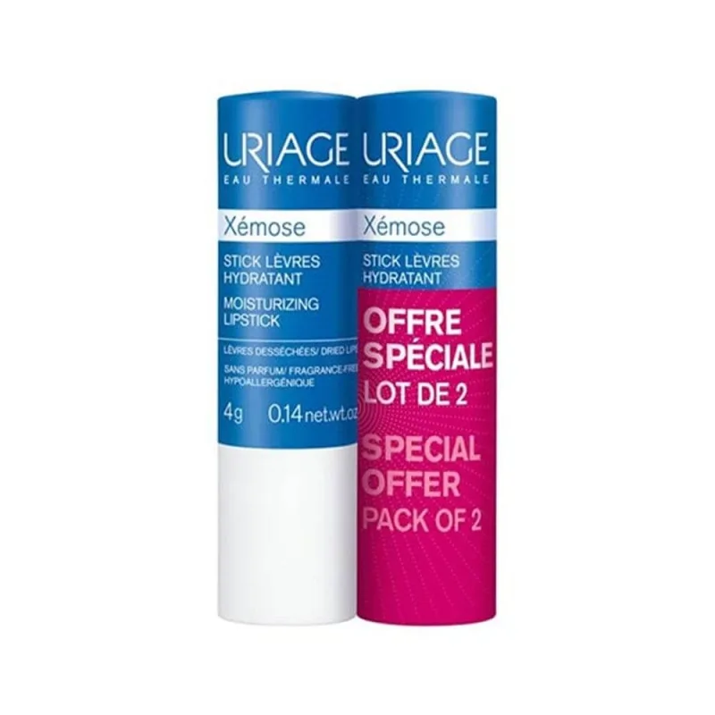 Uriage Xemose Lips Stick 2x4g — preț și oferte