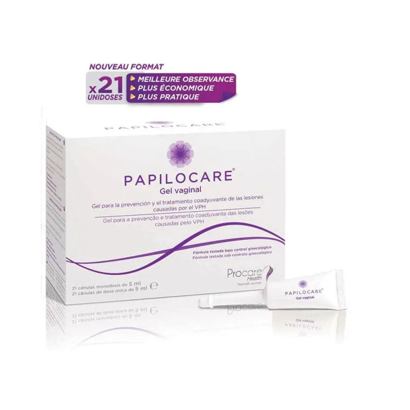 Papilocare Gel Vaginal, 21 canule monodoze x 5 ml, Procare-Health — preț și oferte
