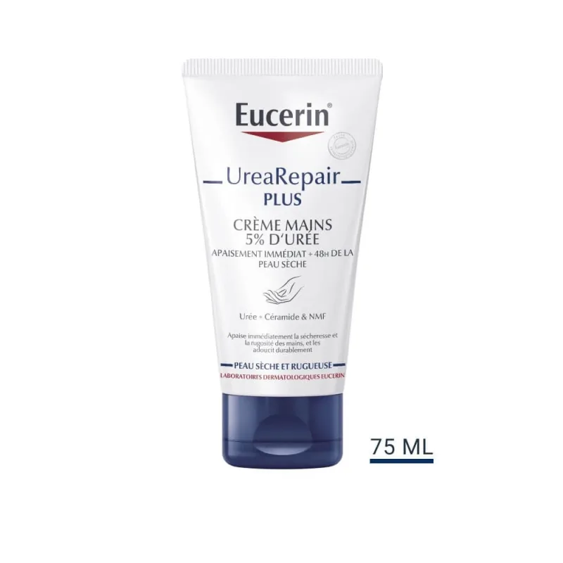 Eucerin UreaRepair Plus Cremă de mâini 5% Uree Piele uscată 75ml — preț și oferte