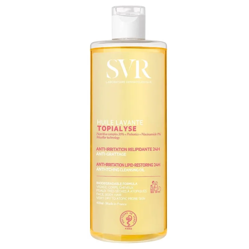 SVR, Topialyse Emollient Cleansing Oil 400ml — preț și oferte
