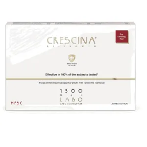 Tratament intensiv pentru cresterea parului 1300 Man Crescina Re-Growth, 5 fiole, Labo