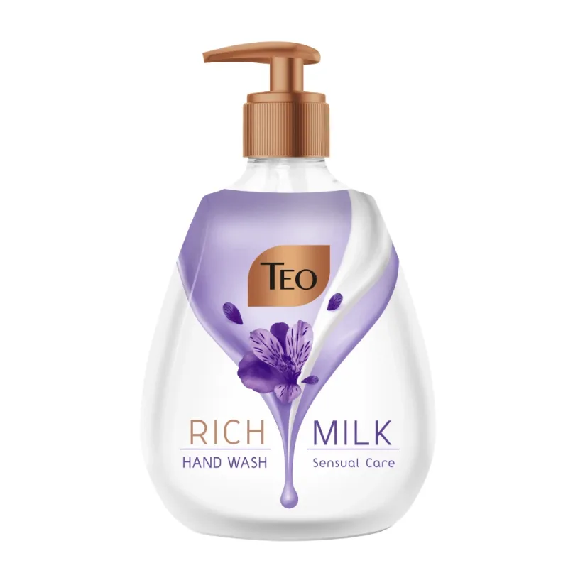 Sapun lichid, Rich Milk, 400 ml, Teo — preț și oferte