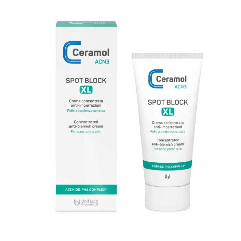 Tratament corector cu acid azelaic Acne Spot Block, 50 ml, Ceramol — preț și oferte