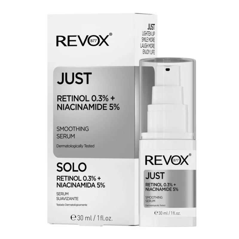 Serum Just Retinol 0.3% + Niacinamide 5%, 30 ml, Revox — preț și oferte
