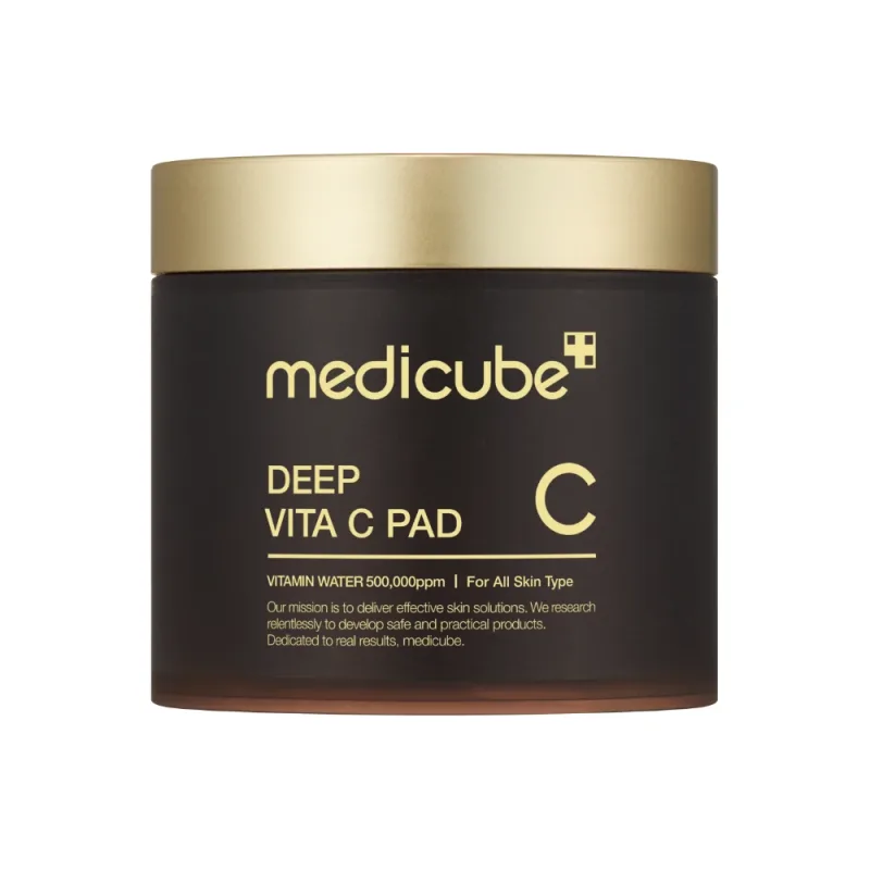 Dischete imbibate in toner cu vitamina C Deep Vita C Pad, 70 bucati, Medicube — preț și oferte