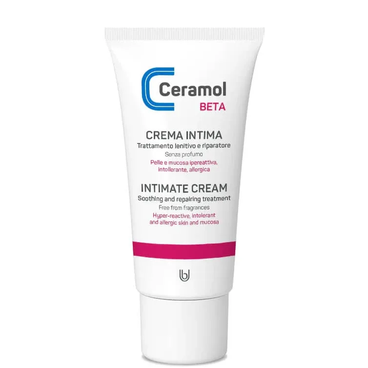 Crema intima emolienta si reparatoare, 50 ml, Ceramol — preț și oferte