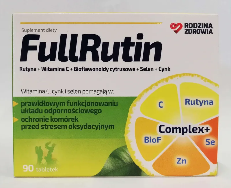 Sănătate de familie FullRutin 90 comprimate Rodzina Zdrowia — preț și oferte