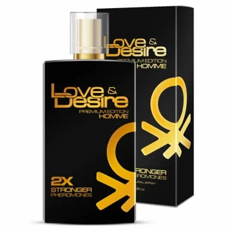 Love amp; Desire Premium Edition Homme 2x Stronger Pheromones feromoni pentru bărbați spray, 100ml Love&Desire — preț și oferte