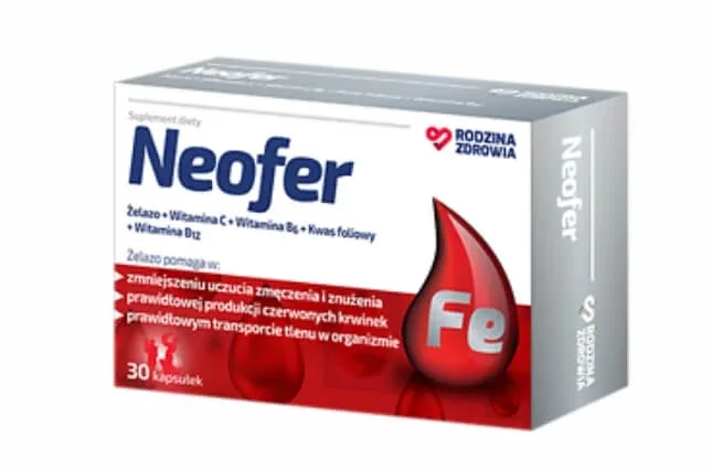 Familie sănătate Neofer, 30 capsule Rodzina Zdrowia — preț și oferte