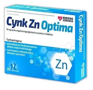 Family Health Zinc Zn Optima 30 comprimate