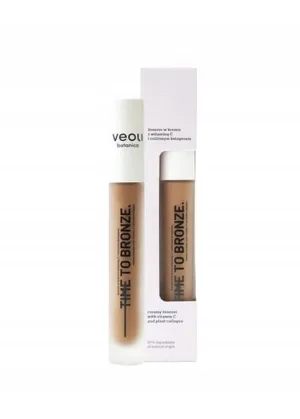 Veoli Botanica Time To Bronze Bronzer în cremă cu vitamina C și colagen vegetal, 10 ml