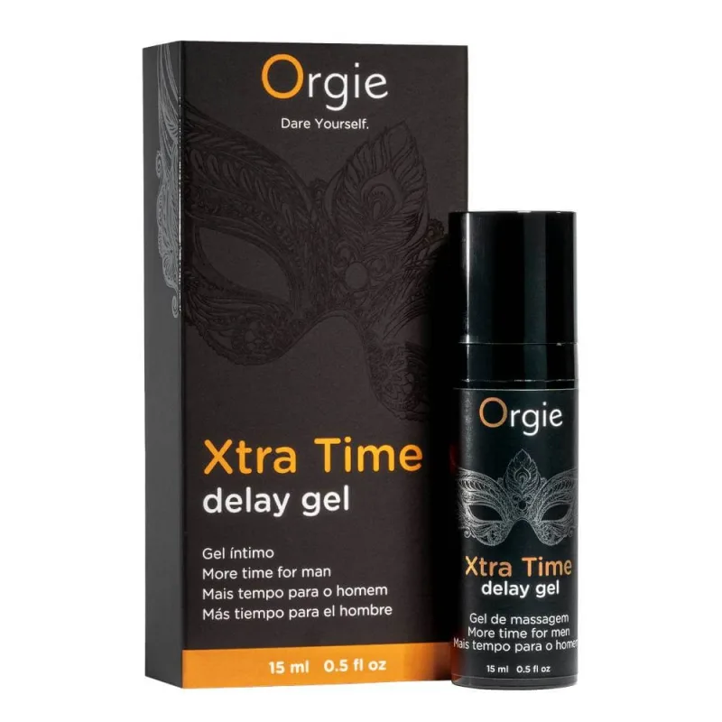 Orgie Xtra Time Delay Gel pentru întârzierea ejaculării, 15ml — preț și oferte