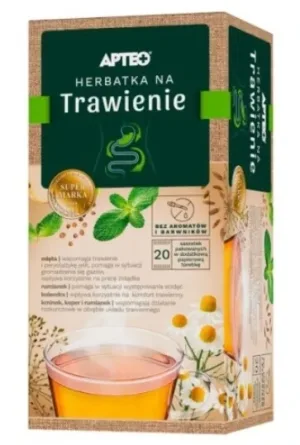 Apteo Natura ceai digestiv, 20 pliculețe