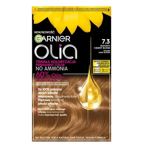 Garnier Olia Culoarea părului 7.3 Blond închis auriu — preț și oferte