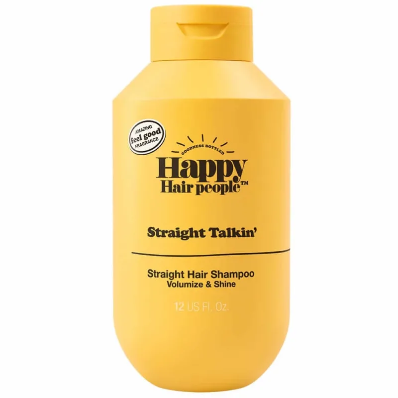 Sampon cu ulei de potrocale pentru par drept, volum si stralucire, 355 ml, Happy Hair People — preț și oferte