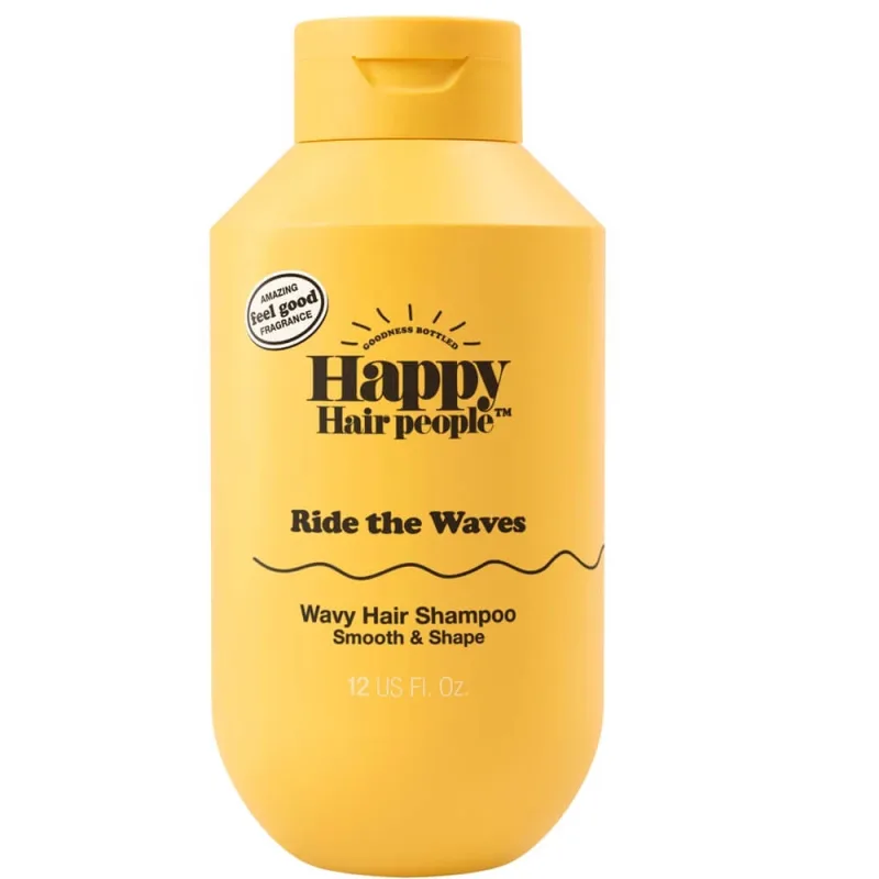 Sampon cu ulei de portocale pentru par ondulat, 355 ml, Happy Hair People — preț și oferte