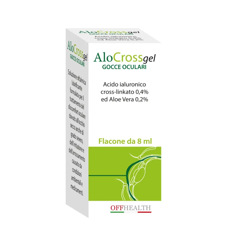 Picaturi oftalmice Alocross Gel, 8 ml, Offhealth — preț și oferte