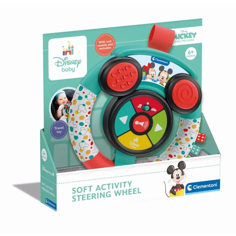 Volan interactiv Mickey si Minnie Baby, 6 luni+, Clementoni — preț și oferte