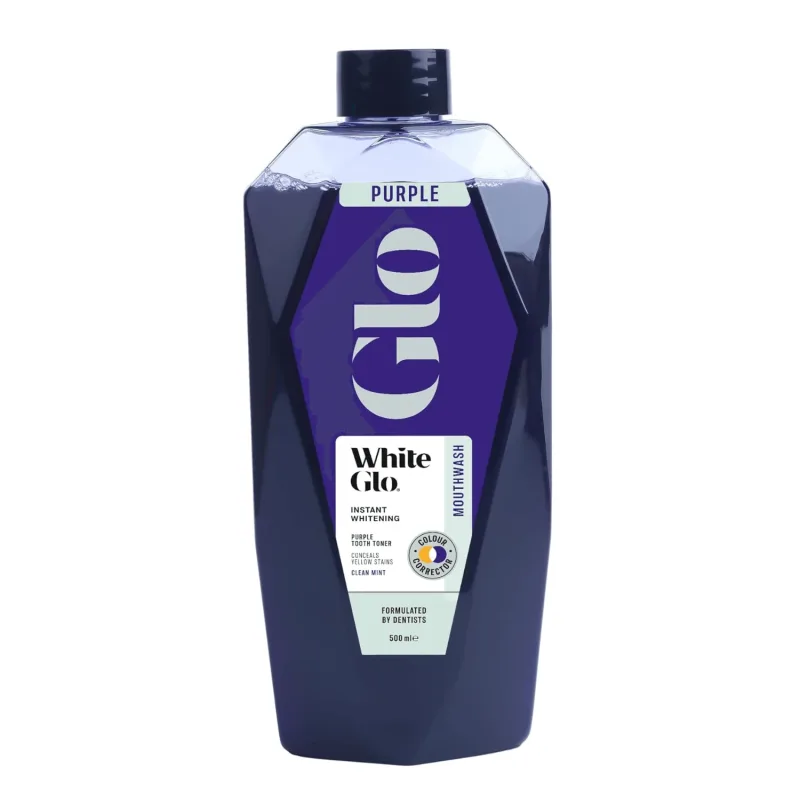 Apa de gura Purple Tooth Toner, 500 ml, White Glo — preț și oferte