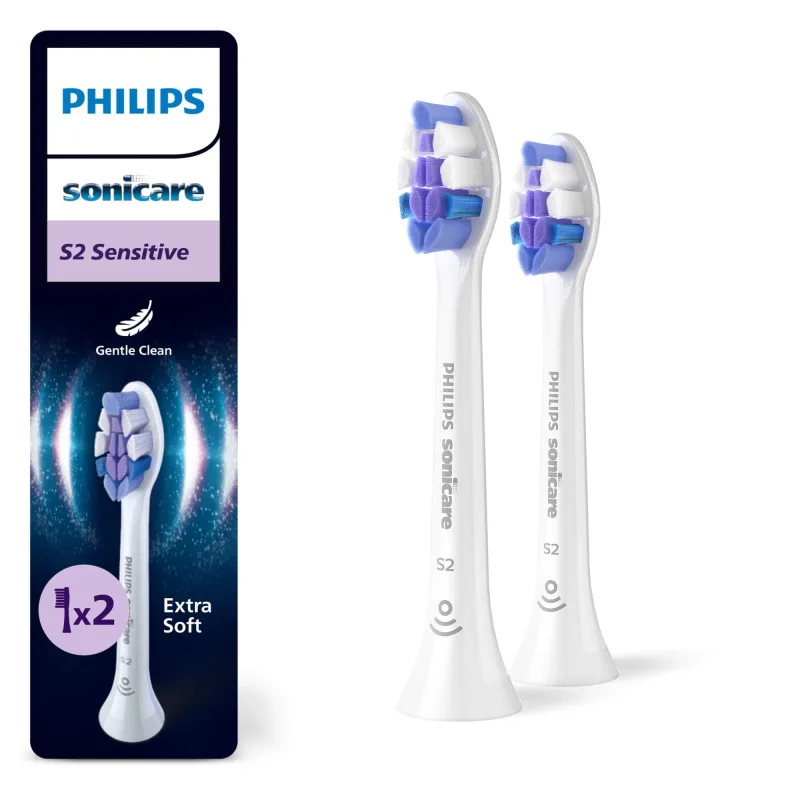 Rezerve pentru periuta de dinti Sonicare Optiwhite, HX6052/87, 2 buc, Philips — preț și oferte