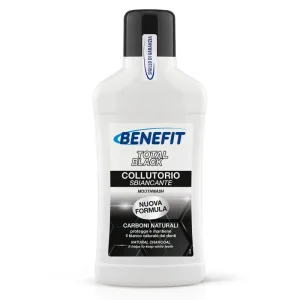 Apa de gura cu carbune, Total Black, 500 ml, Benefit