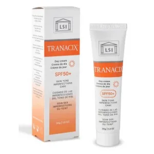 Crema anti-pete pigmentare cu SPF 50+ Tranacix, 30 g, Life Science Investments