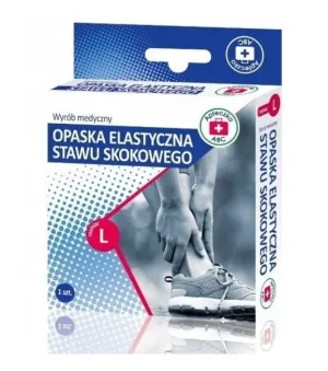 Trusă de prim ajutor ABC Suport gleznă elastic L, 1 buc