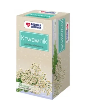 Sănătate de familie Yarrow Tea, 20 pliculețe
