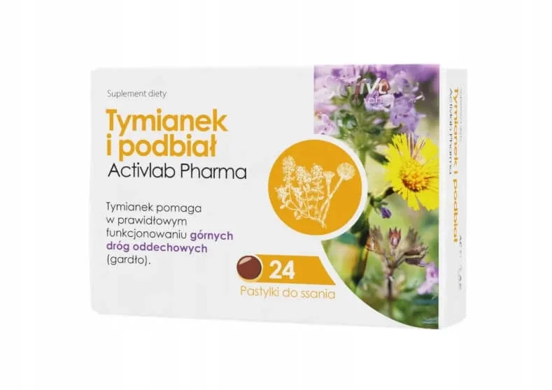 ActivLab Pharma Cimbru și tătăneasă, 24 pastiluțe — preț și oferte