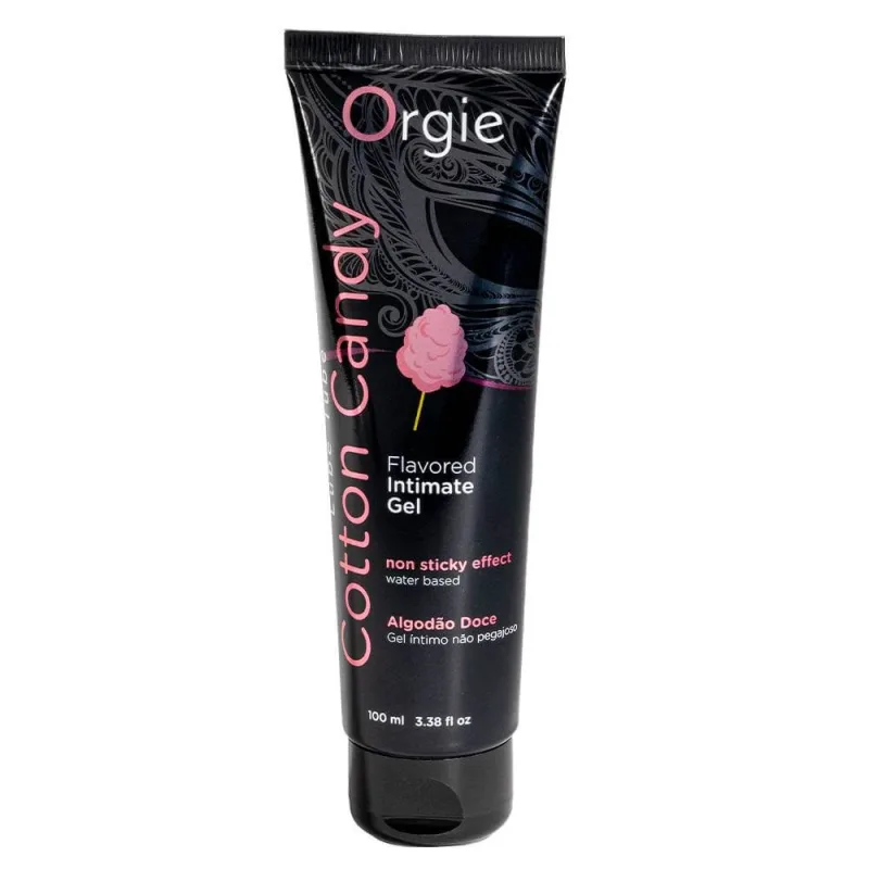Gel intim cu aromă Orgie, cu aromă de candyfloss, 100ml — preț și oferte