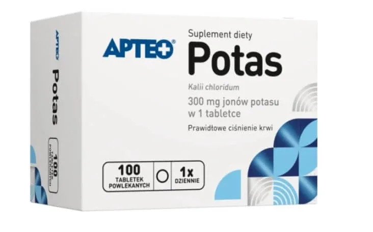 Apteo Potasiu, 100 comprimate — preț și oferte
