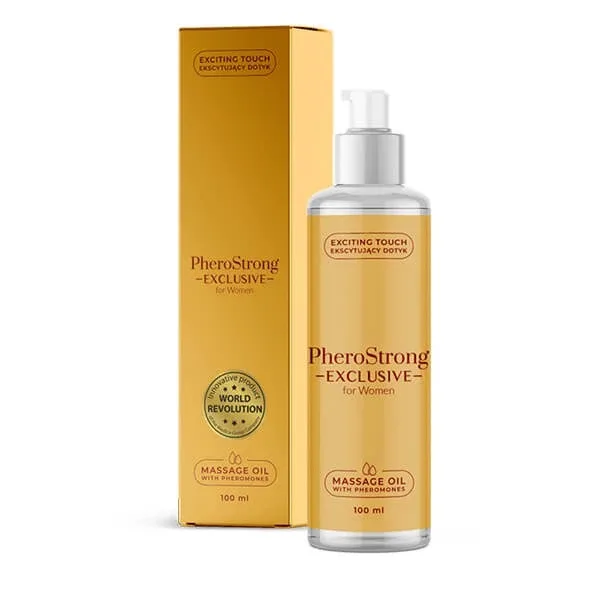 PheroStrong Exclusiv pentru femei Ulei de masaj cu feromoni, 100ml — preț și oferte