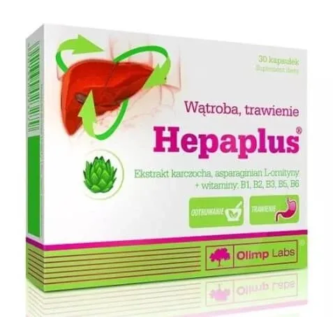 Olympus, HepaPlus, 30 capsule — preț și oferte