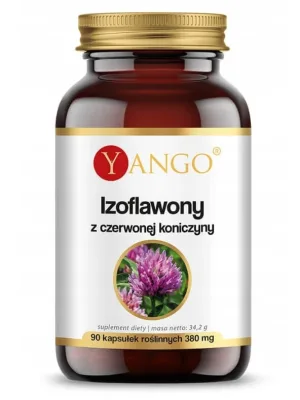 Yango Isoflavone din trifoi roșu, 90 capsule