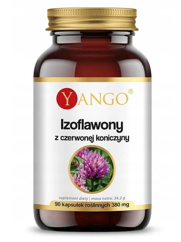 Yango Isoflavone din trifoi roșu, 90 capsule — preț și oferte