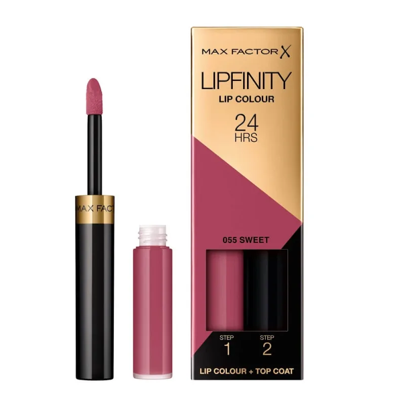 Max Factor Lipfinity Lip Colour Ruj lichid 55 Sweet — preț și oferte