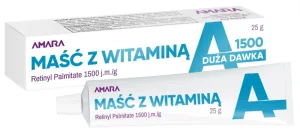 Unguent cu vitamina A, 25 g